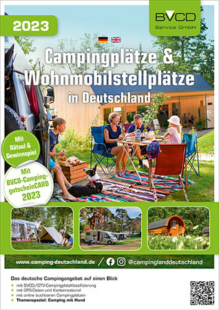 Cover BVCD-Campingführer Deutschland 2023 | Heel Verlag
