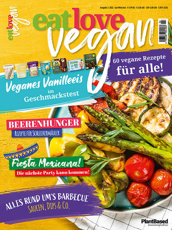 Cover eat love vegan 2-2022 | Heel Verlag