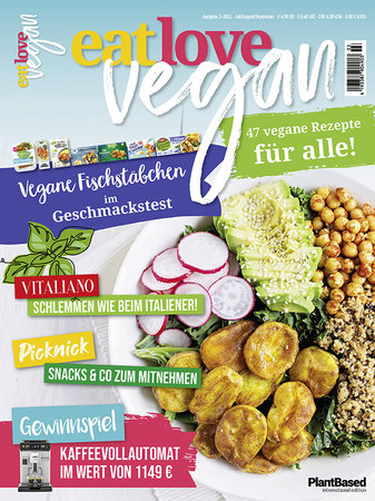 Cover eat love vegan 3-2022 | Heel Verlag