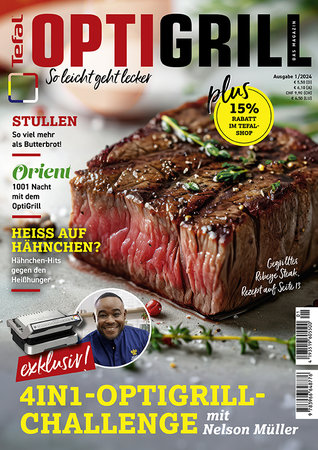 Cover OptiGrill-Magazin 1-2024 | HEEL Verlag