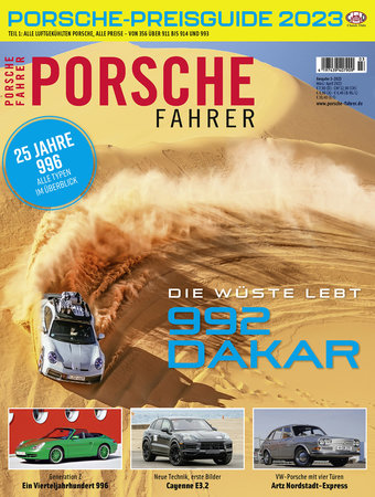 Magazincover PORSCHE FAHRER 3-2023 | HEEL Verlag