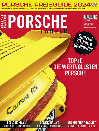 Magazincover PORSCHE FAHRER 4-2024 | HEEL Verlag