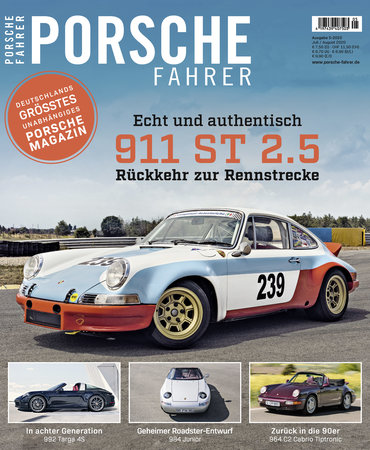 Magazincover PORSCHE FAHRER 2/2020 | HEEL Verlag