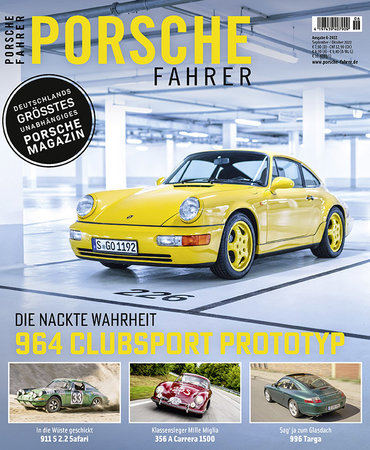 Magazincover PORSCHE FAHRER 6-2022 | HEEL Verlag
