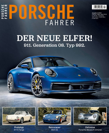 Cover Porsche Fahrer Magazin Ausgabe 1-2019
