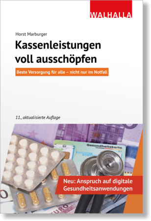 Buchcover Ratgeber: Krankenkassen-Leistungen voll ausschöpfen | Heel-Verlag